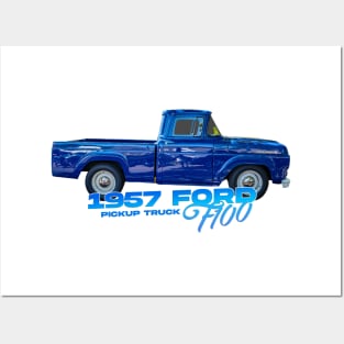 1957 Ford F100 Pickup Truck Posters and Art